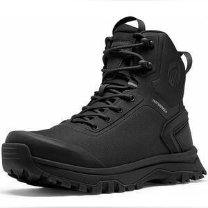 Men's Black Waterproof Hiking Boots